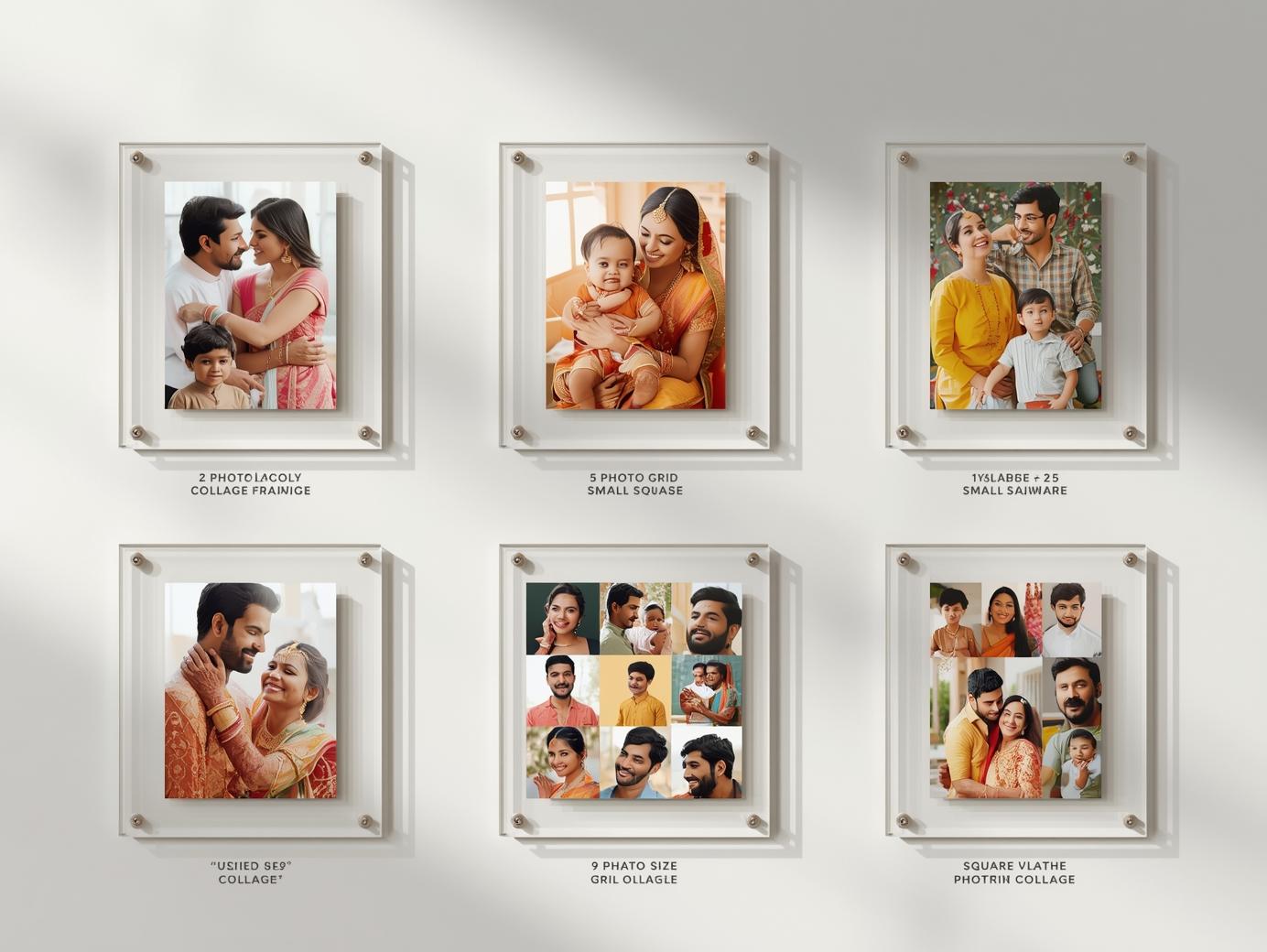 COLLAGE ACRYLIC WALL PHOTO